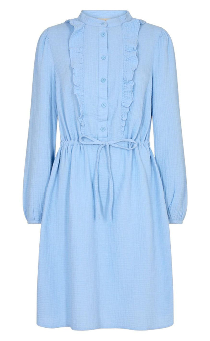 Freequent Kjole - Novelia - Chambray Blue