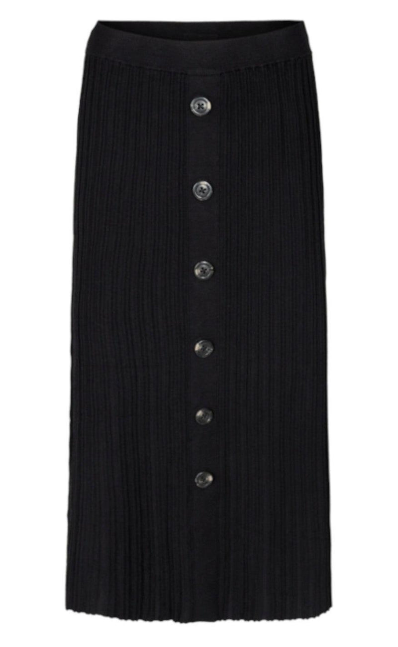 Freequent Nederdel - Ani - Black Solid