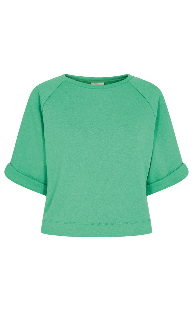 Freequent Pullover - Curly - Ming Green