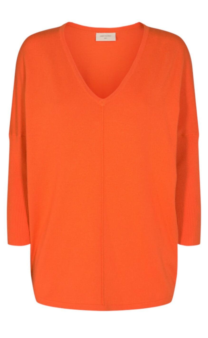 Freequent Pullover - Jone V - Flame