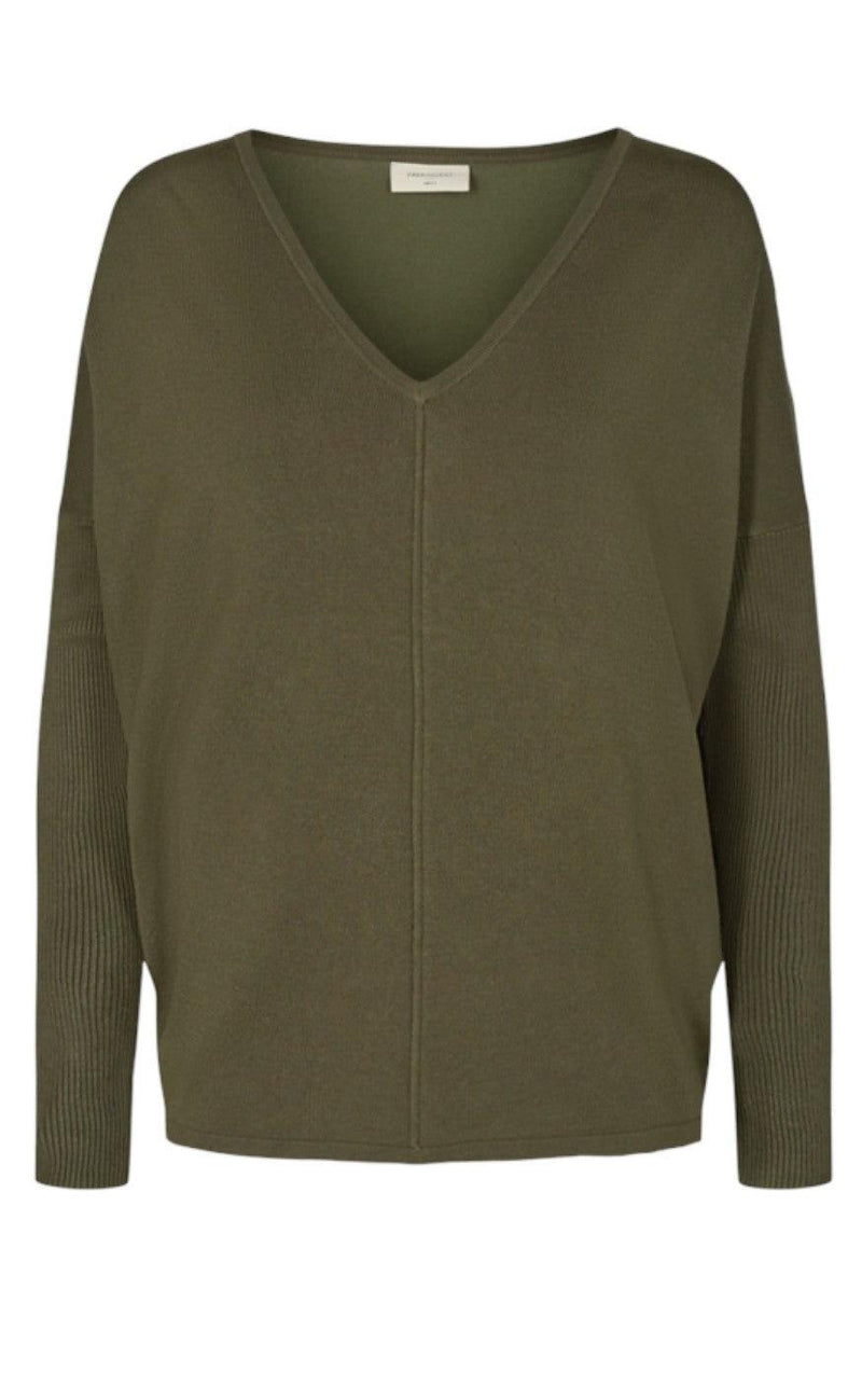 Freequent Pullover - Jone V - Olive Night