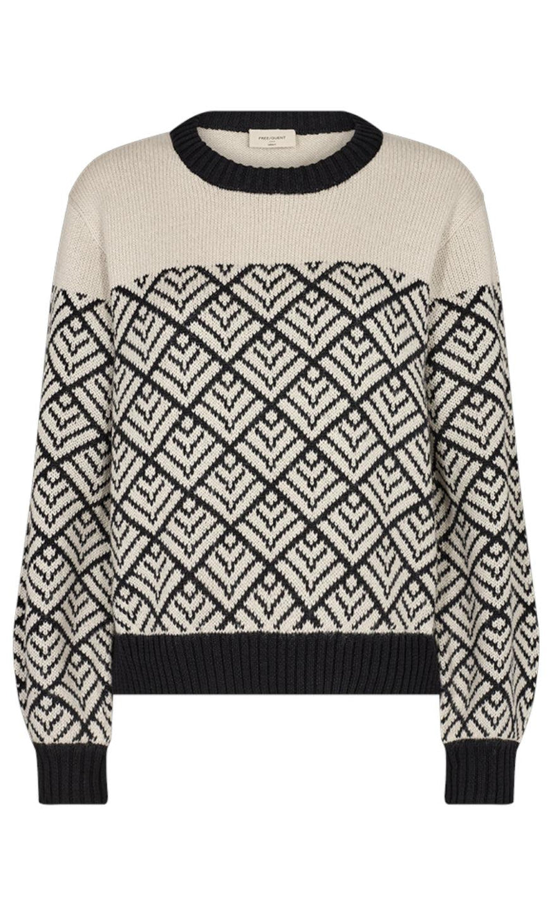 Freequent Pullover - Just - Black Moonbeam
