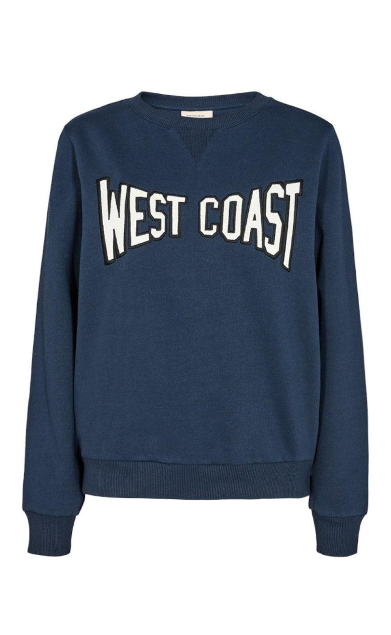 Freequent Pullover - Kamela - Navy