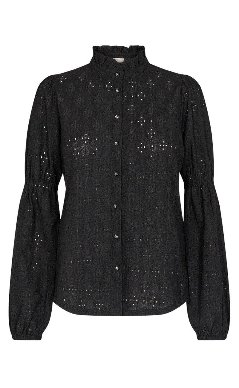 Freequent Skjorte - Milan - Black