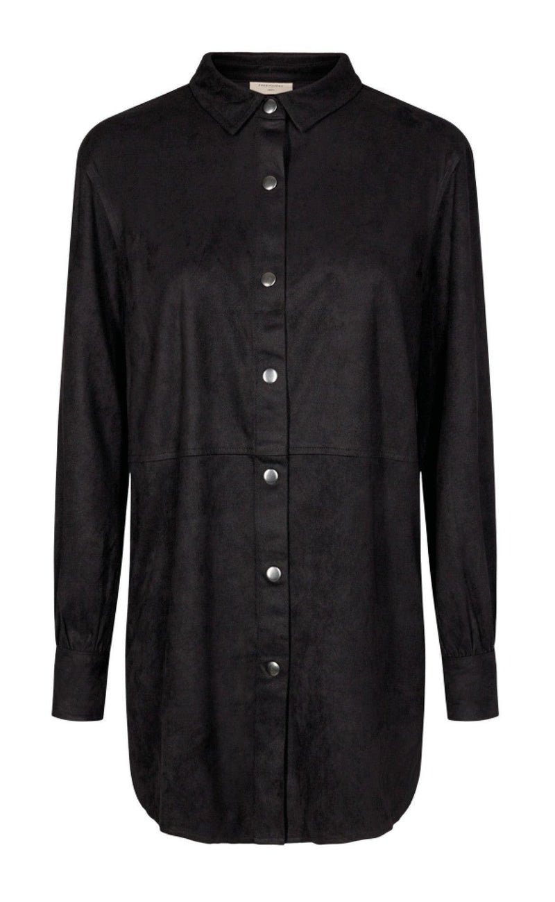 Freequent Skjorte - Rya - Black