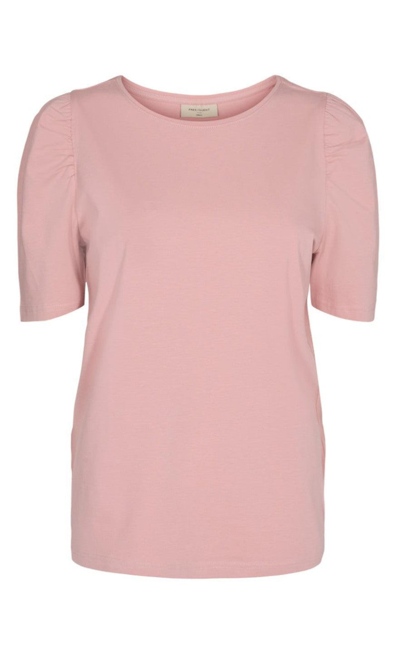 Freequent T-shirt - Fenja Puff - Pale Mauve