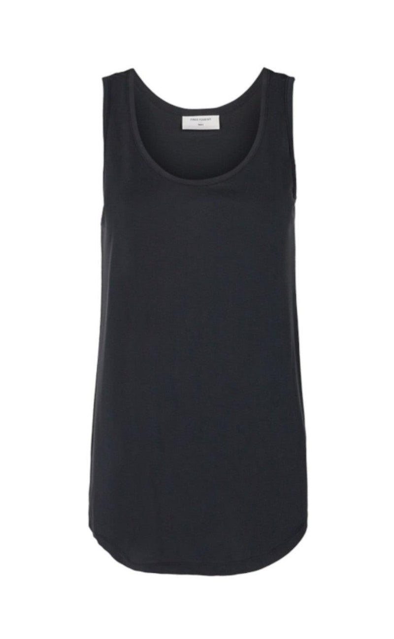 Freequent Top - Honey - Black