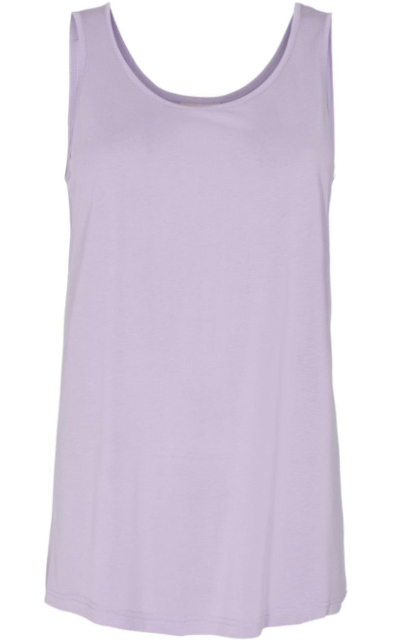 Freequent Top - Honey - Pastel Lilac