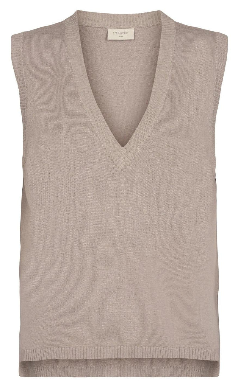 Freequent Vest - Amazy - Cobblestone