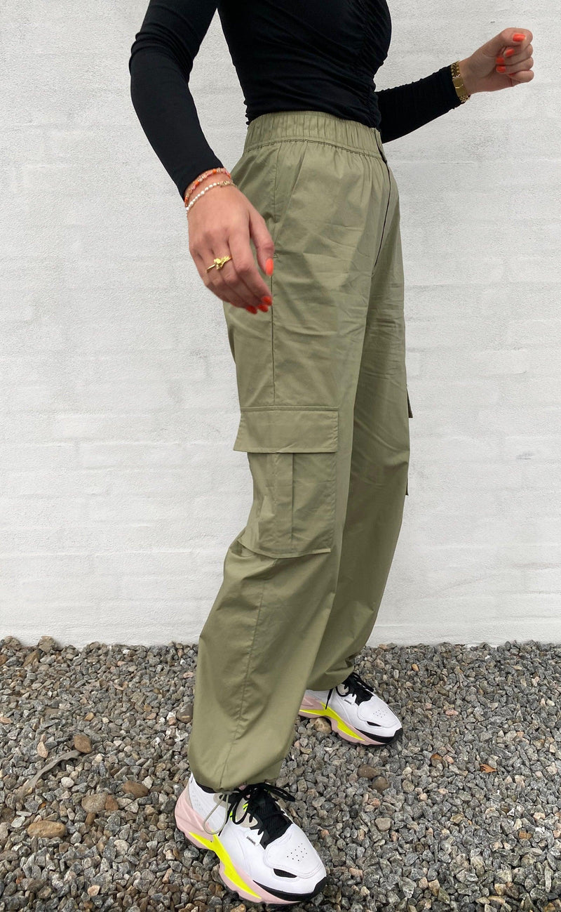 Global Funk Bukser - Lana-G Carney - Dark Khaki