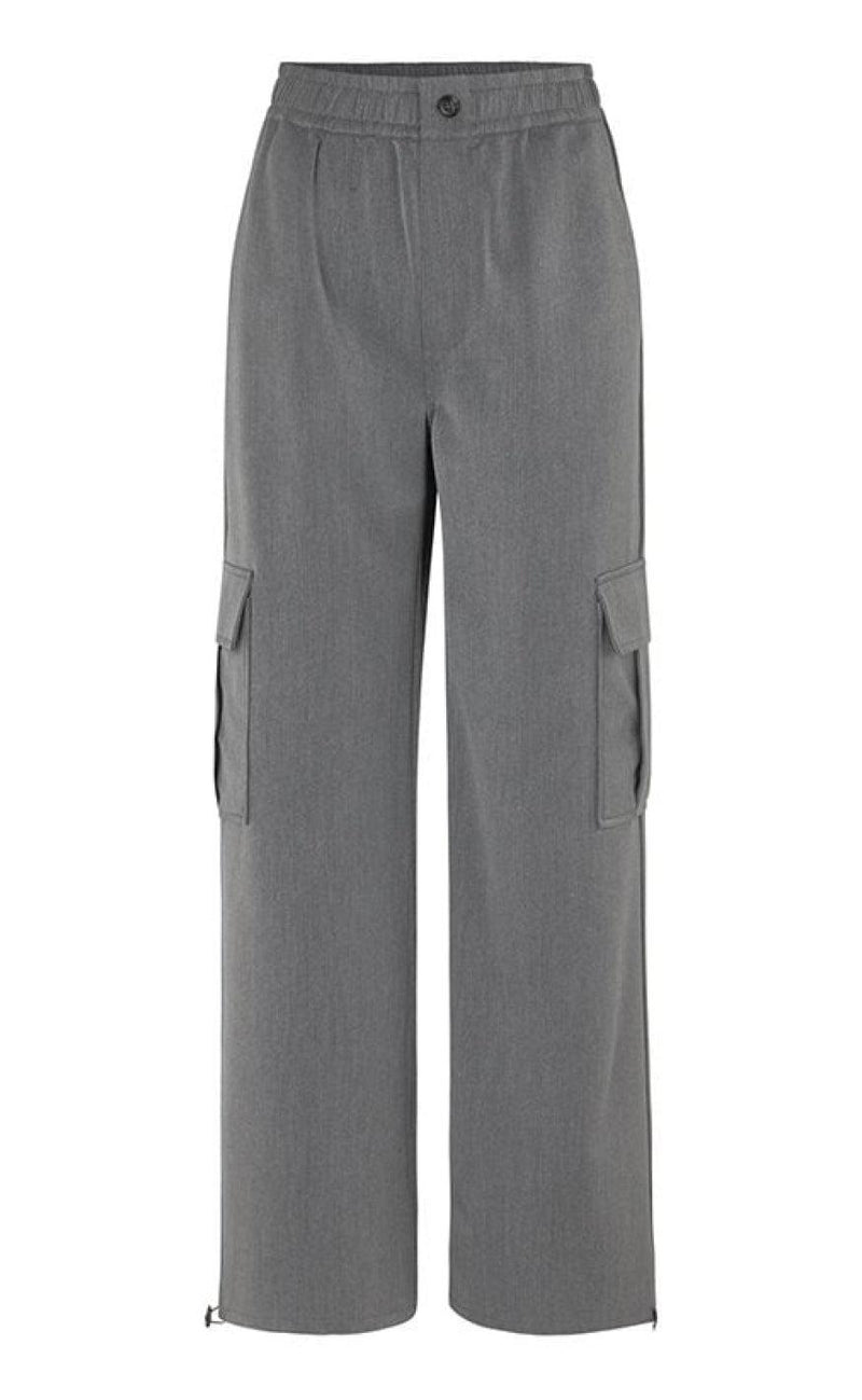 Global Funk Bukser - Lana-G Shaffer - Dark Grey Melange