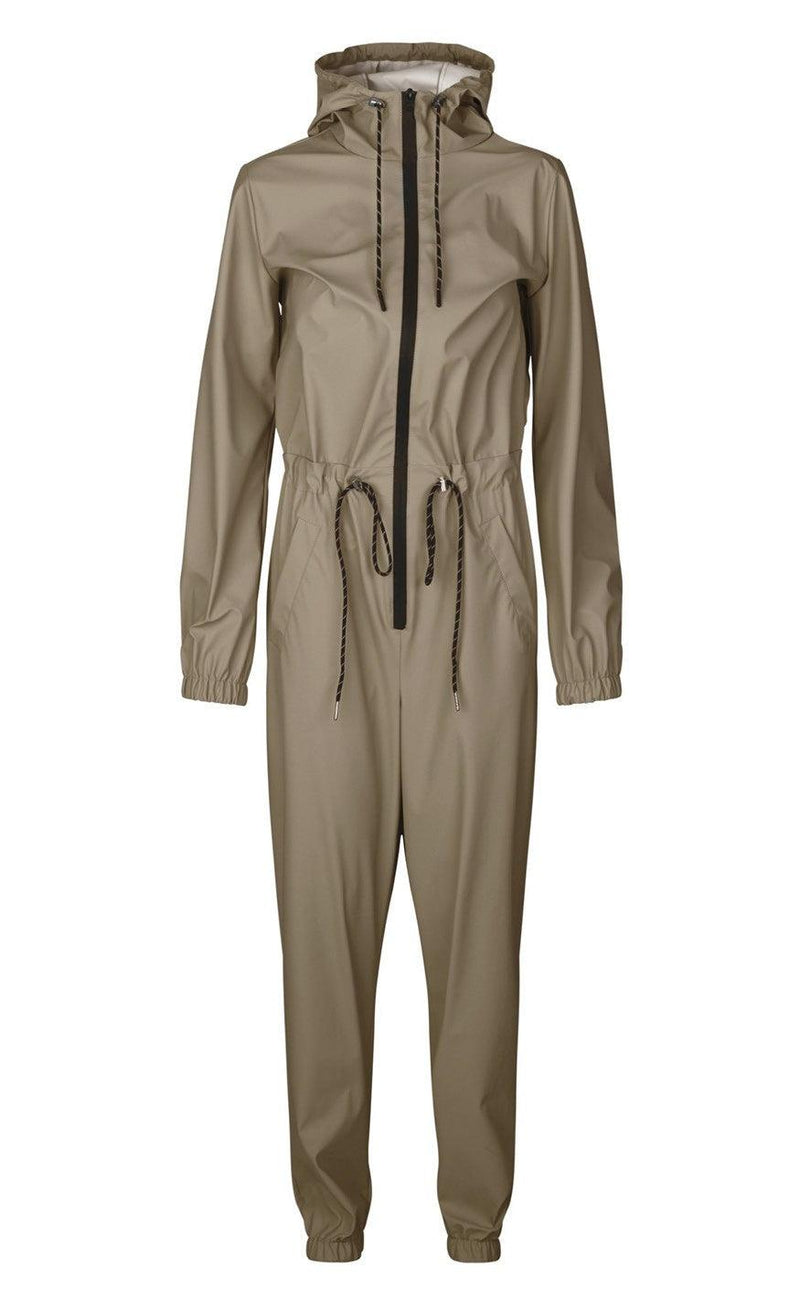 Global Funk Dragt / Jumpsuit - Kiana Rain - Dusty Taupe
