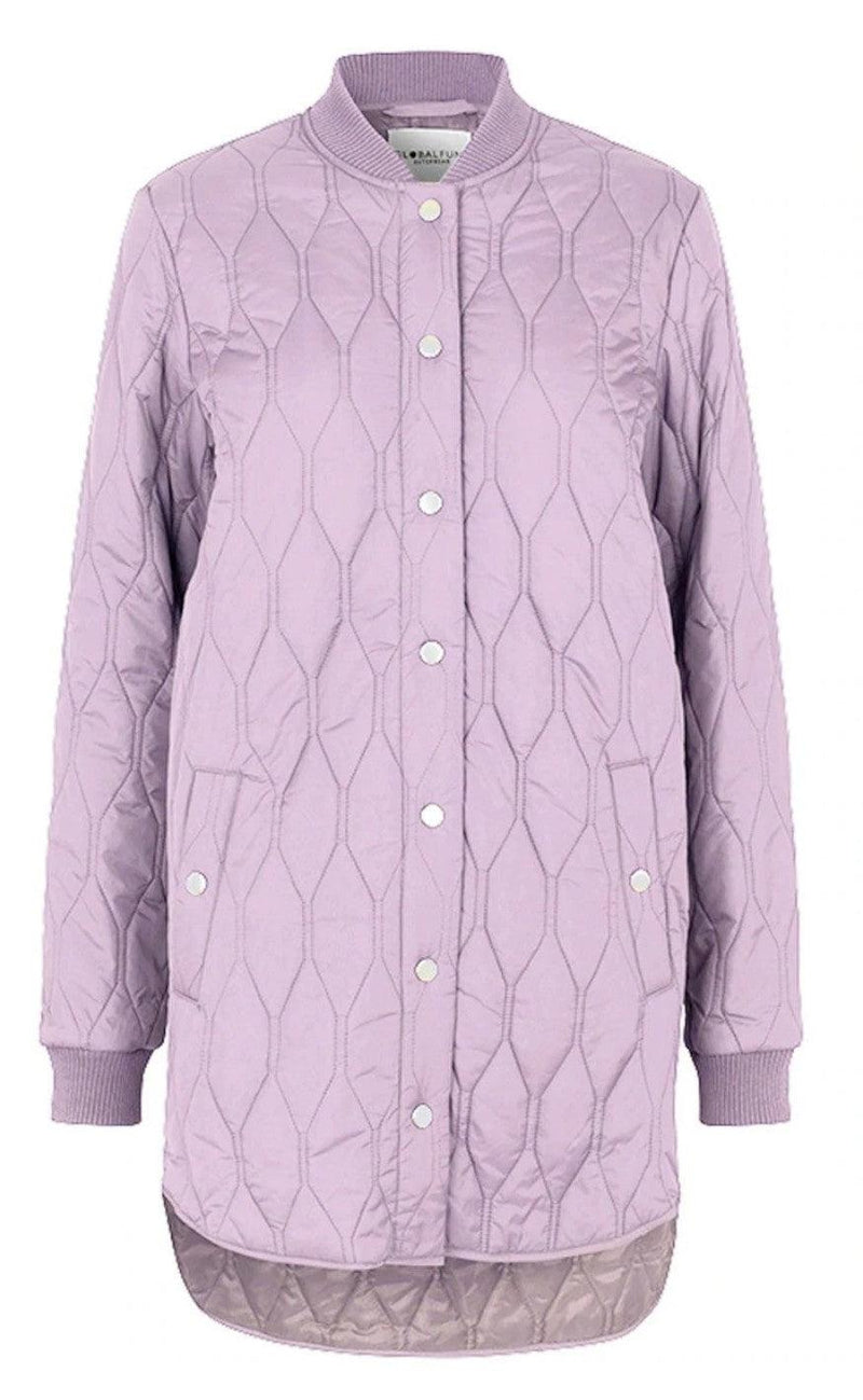 Global Funk Jakke - Even Recycled - Lilic Wisteria