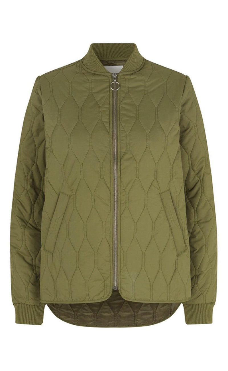 Global Funk Jakke - Rheanna Recycled - Pale Olive