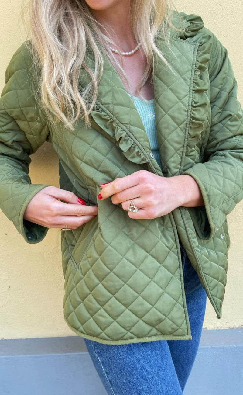 Global Funk Jakke - Robins-G - Pale olive