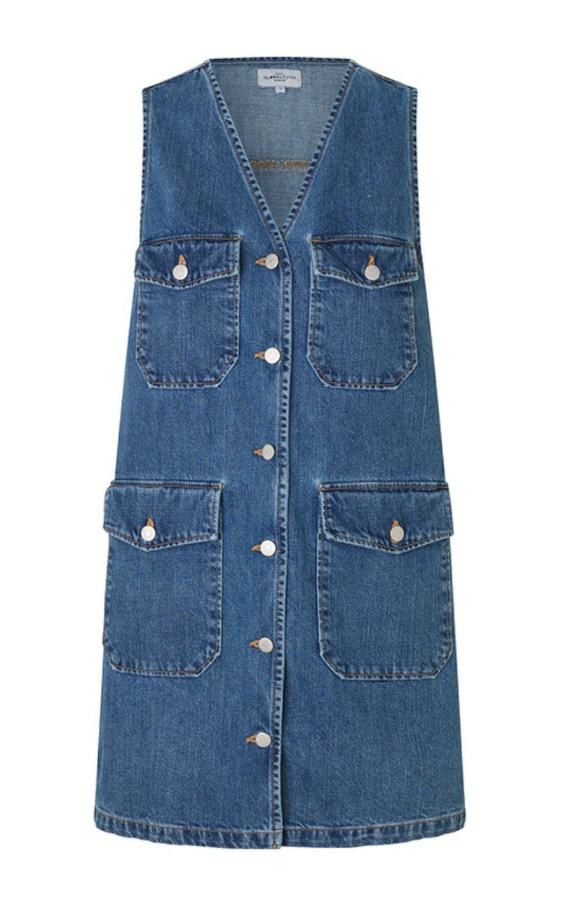 Global Funk Kjole - Cailo - Mid Vintage Blue