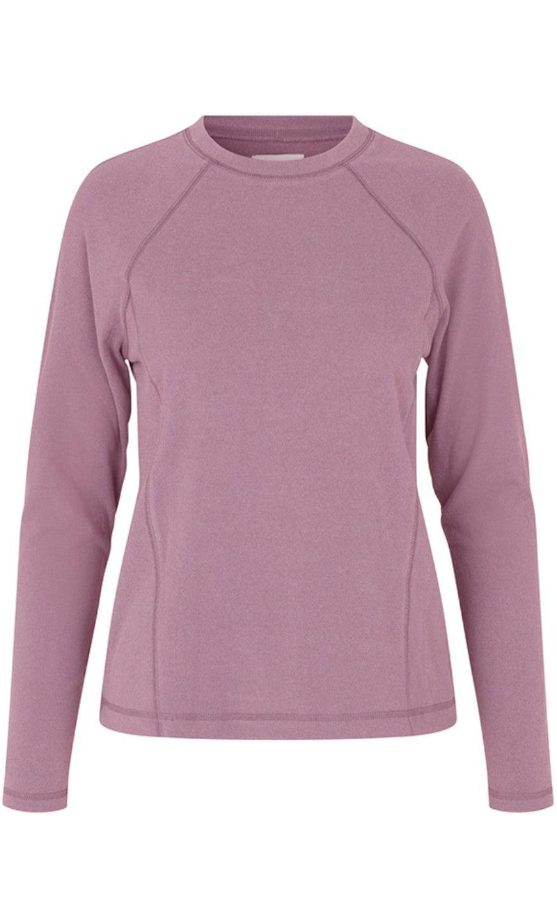 Global Funk Langærmet Bluse - Emmelin - Purple 438