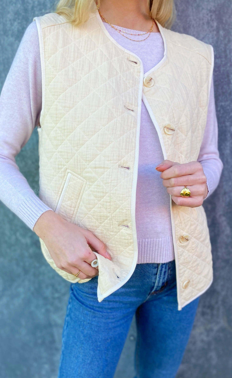 Global Funk Vest - Feeney - Buttercream
