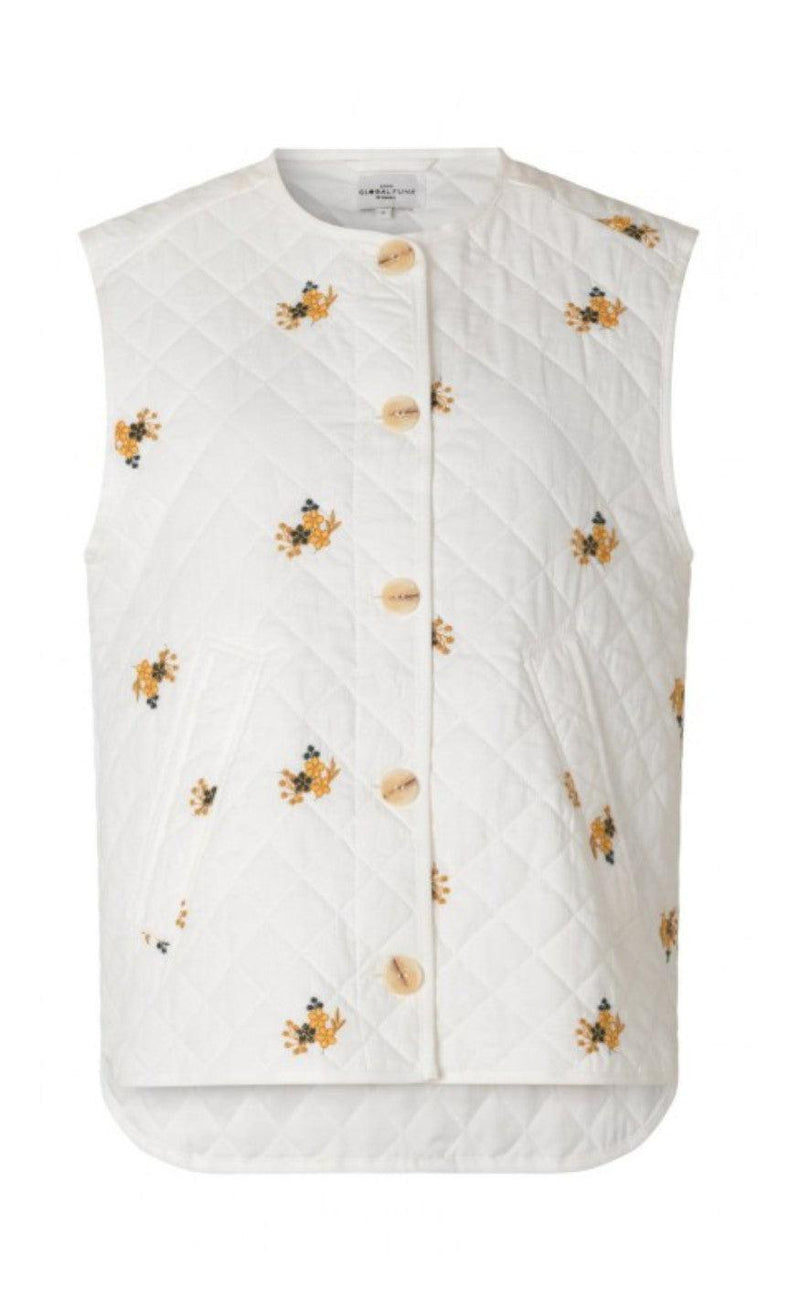 Global Funk Vest - Feeney - Embroidered Flower