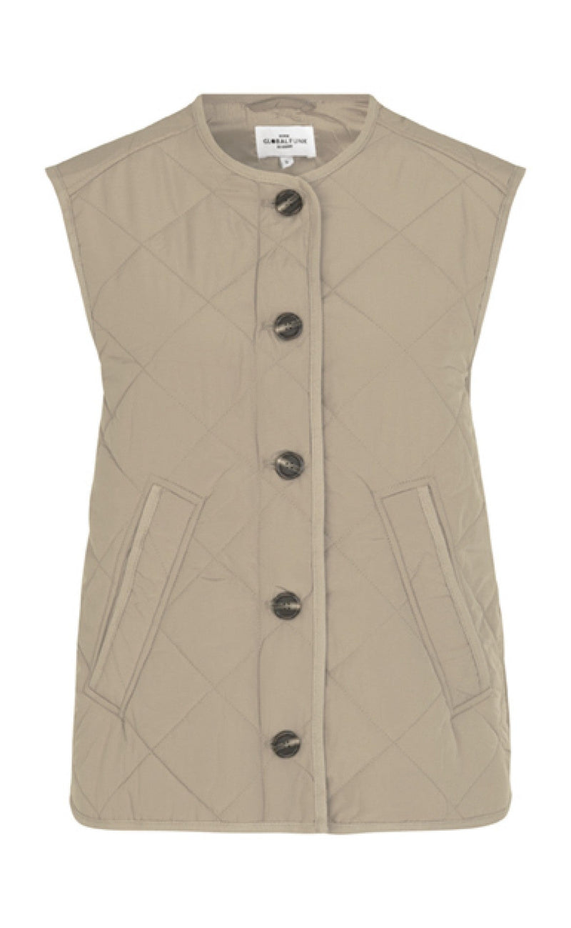 Global Funk Vest - Feeney - Khaki Dust