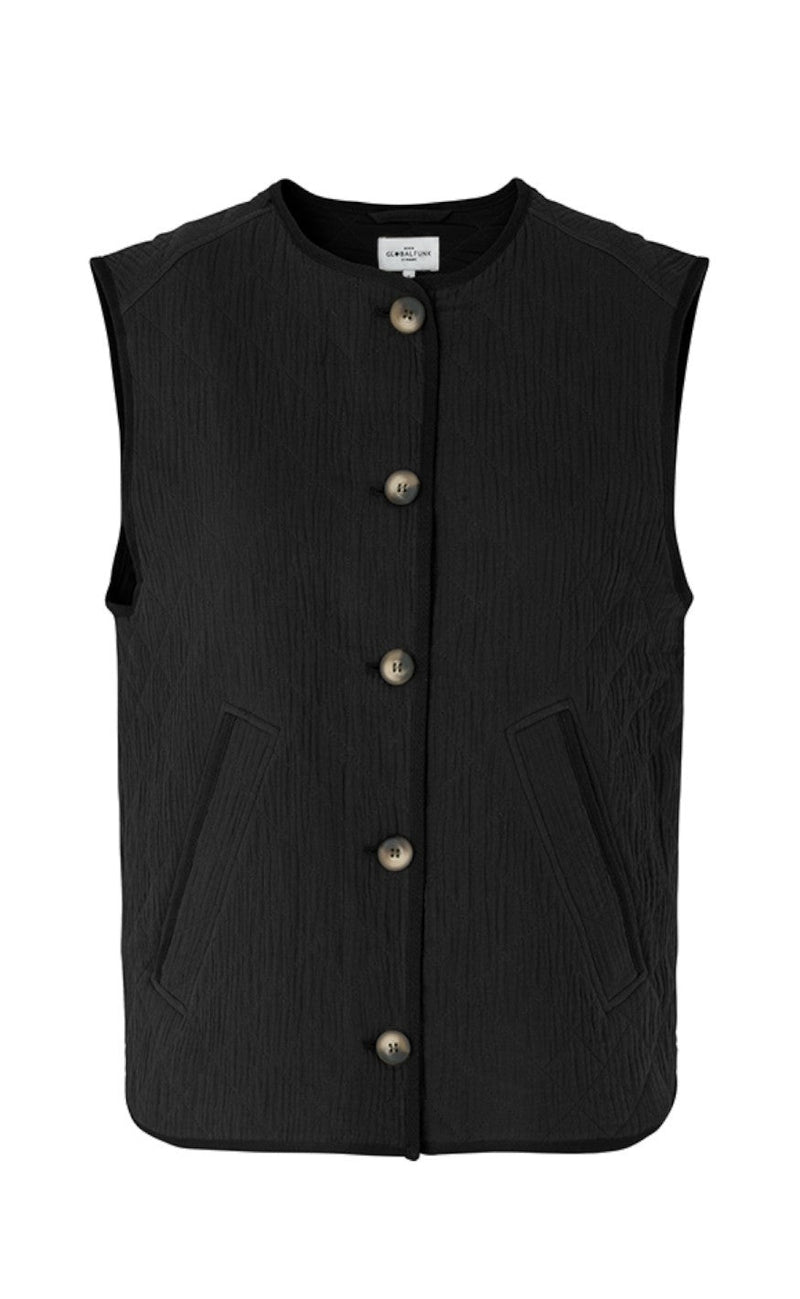 Global Funk Vest - Feeney Petty - Black