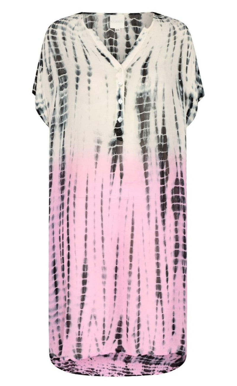 Gossia Kjole - Miki - Pink Dip Dye