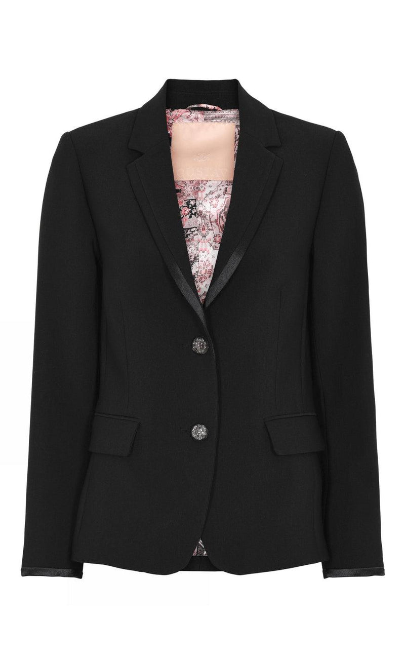 Gustav Blazer - Elma Stretch - Black