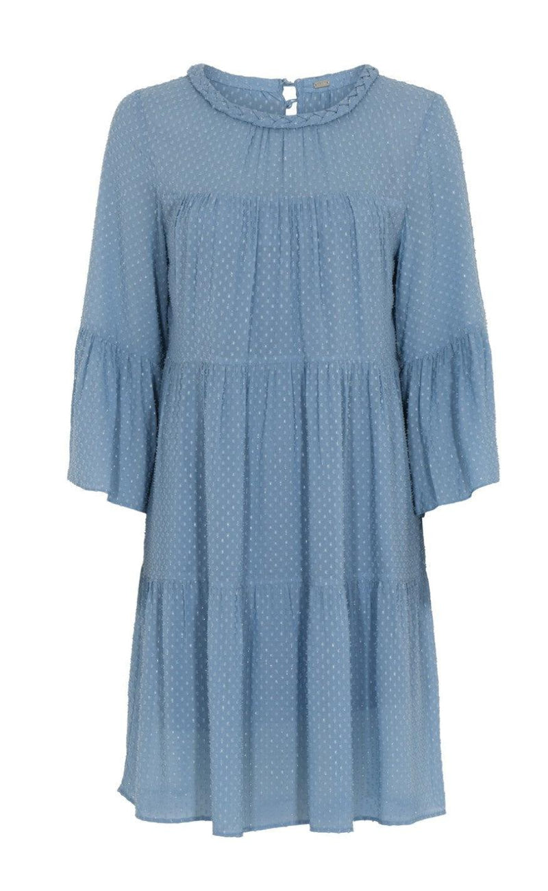 Gustav Kjole - Alva Short Frill - Blå