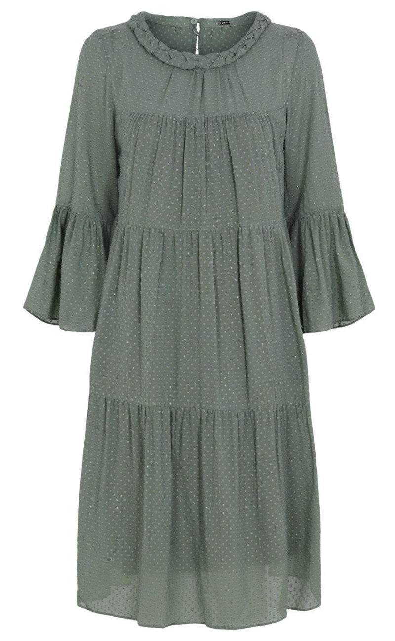 Gustav Kjole - Alva Short Frill - Green