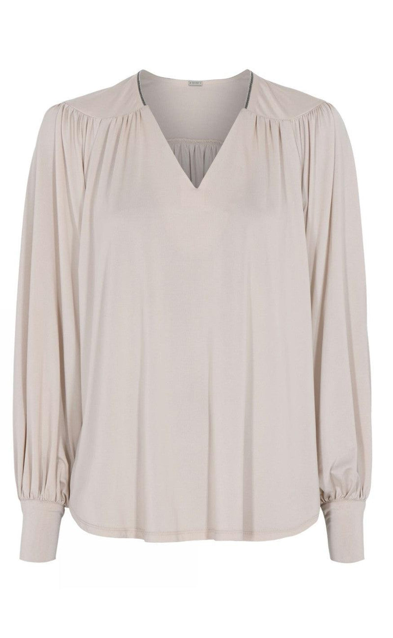 Gustav T-shirt - Elitta A-Shaped - Pearl