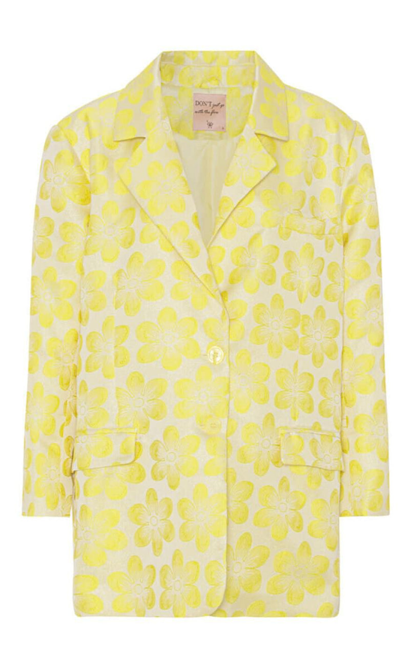Hunkøn Blazer - Naomi - Yellow