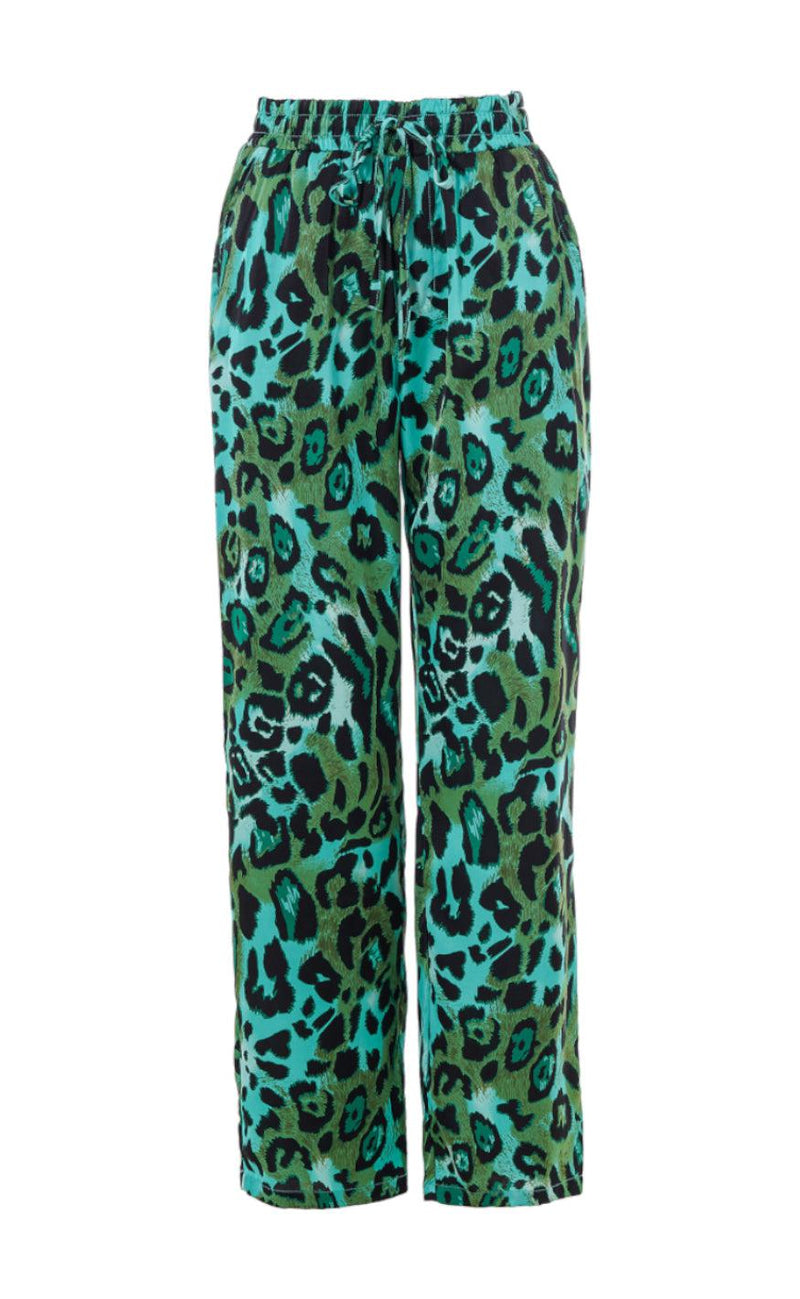 INA Copenhagen Bukser - Ida - Green Leo