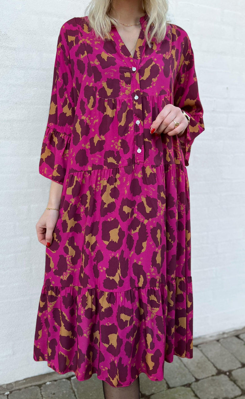 INA Copenhagen Kjole - Alva - Pink Leo