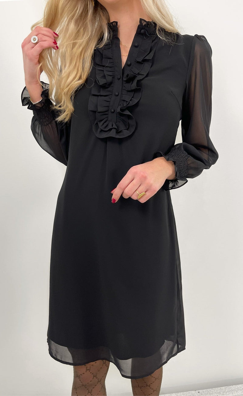 INA Copenhagen Kjole - Cami - Black