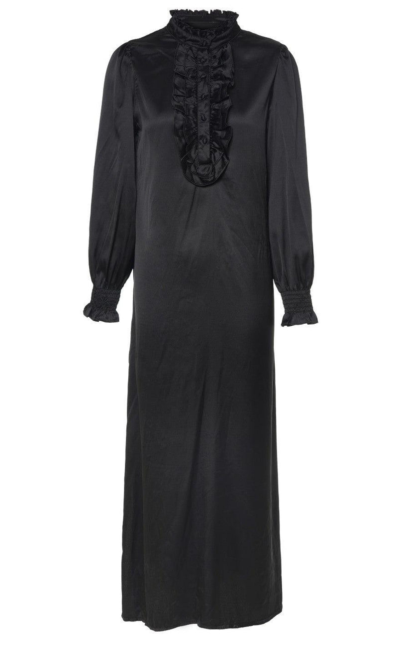 INA Copenhagen Kjole - Cami long - Black