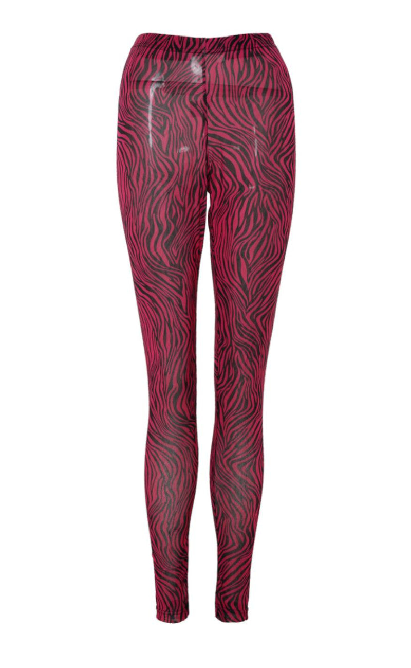 INA Copenhagen Leggings - Sofia - Pink Zebra