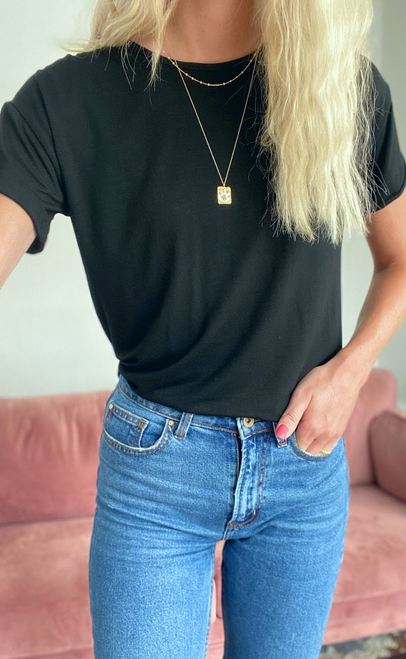 INA Copenhagen T-shirt - Lene - Black