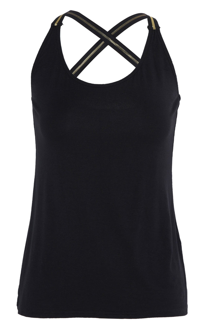 INA Copenhagen Top - Cindi - Black