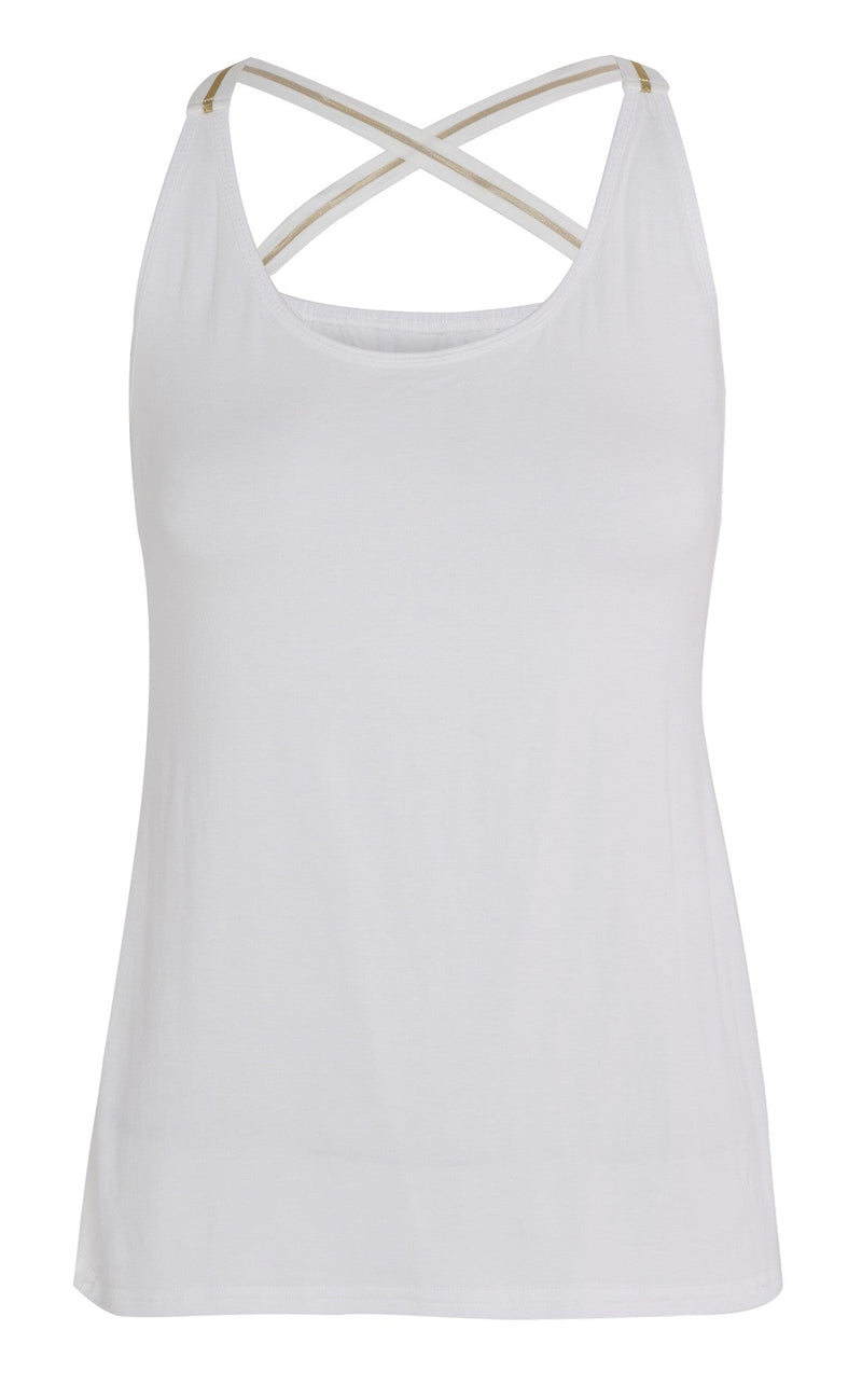 INA Copenhagen Top - Cindi - White