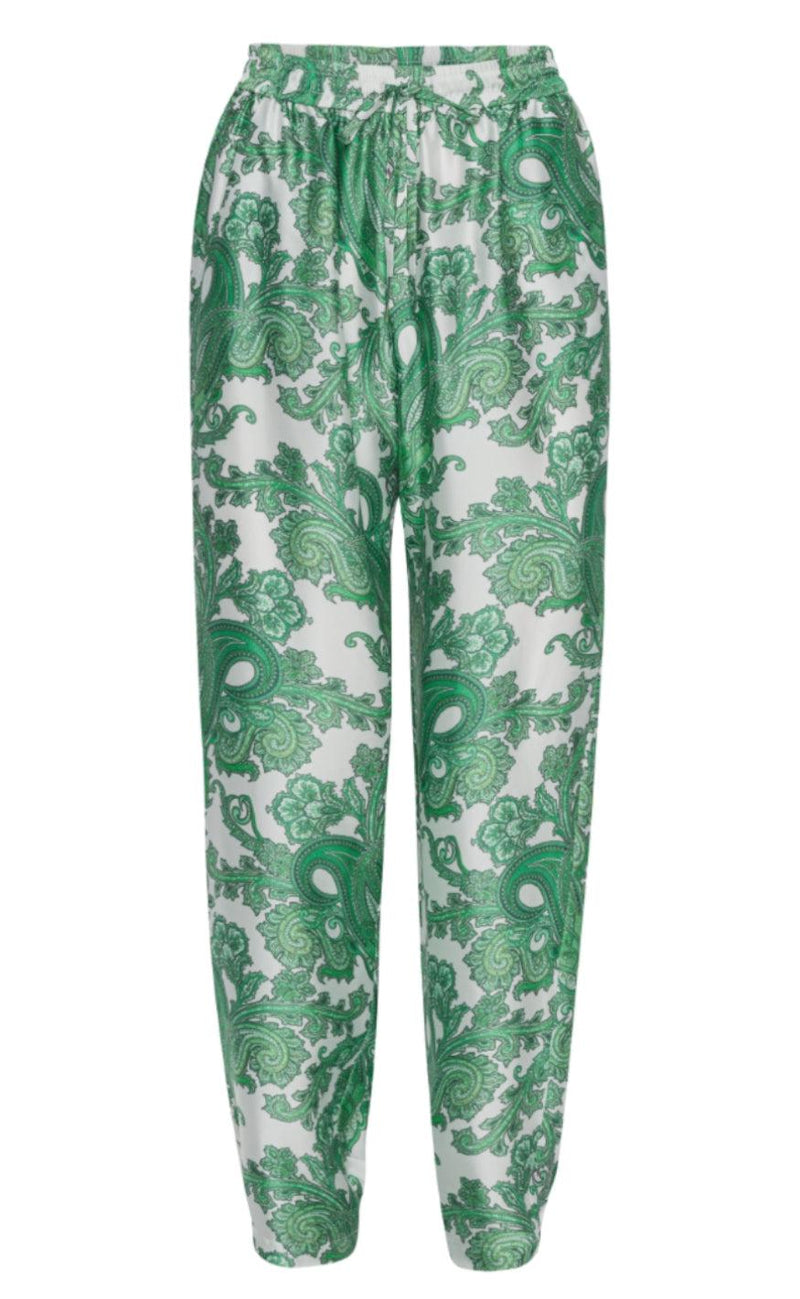 Karmamia Copenhagen Bukser - Cora - Paisley Green