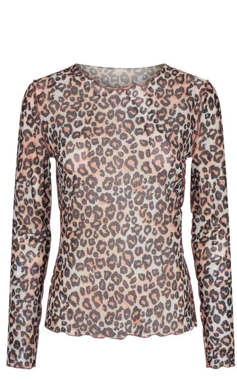 Liberte Bluse - Mesh - Leo