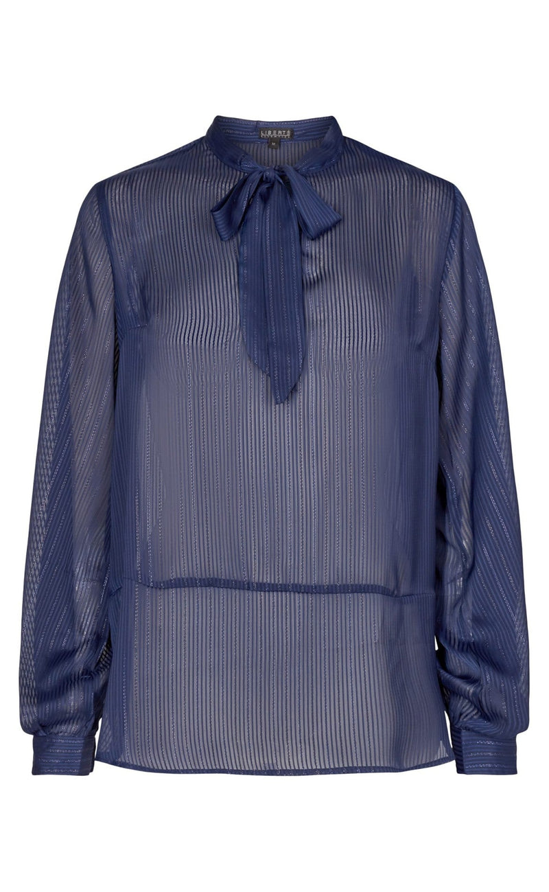 Liberte Bluse - Rubina - Navy