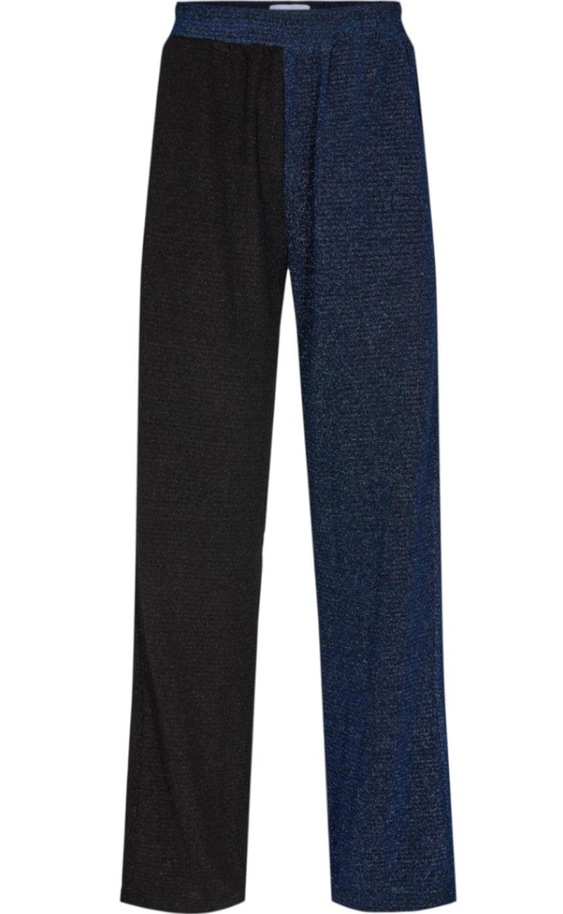 Liberte Bukser - Ingrid - Blue Black Mix