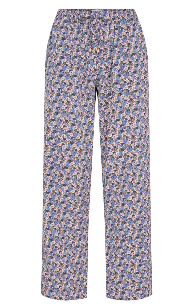 Liberte Bukser - Manda - Navy Flower