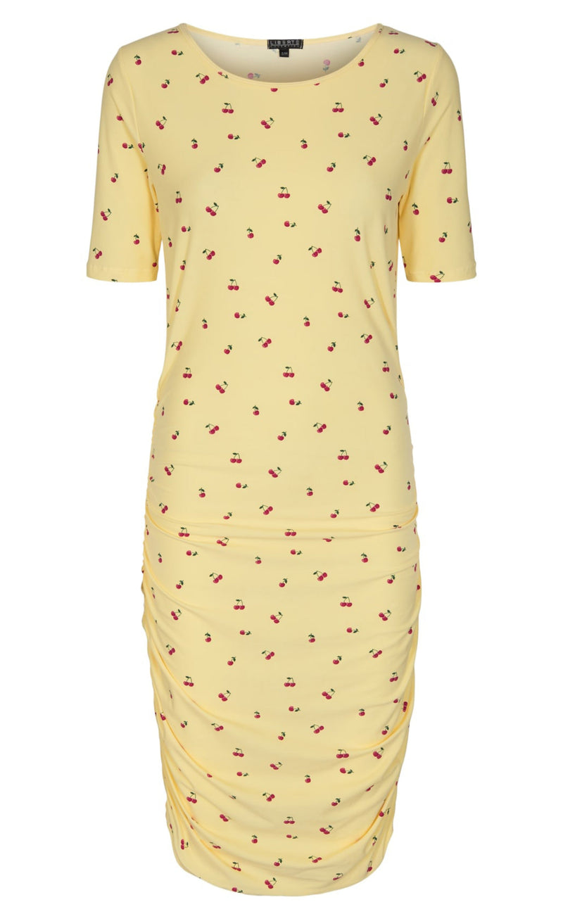 Liberte Kjole - Alma - Cherry Print