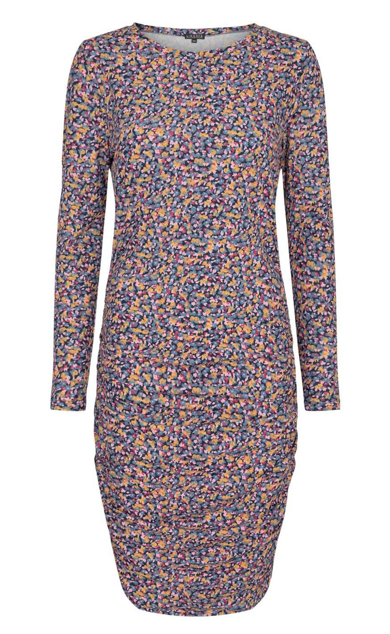 Liberte Kjole - Alma Long - Honey Gold Flower