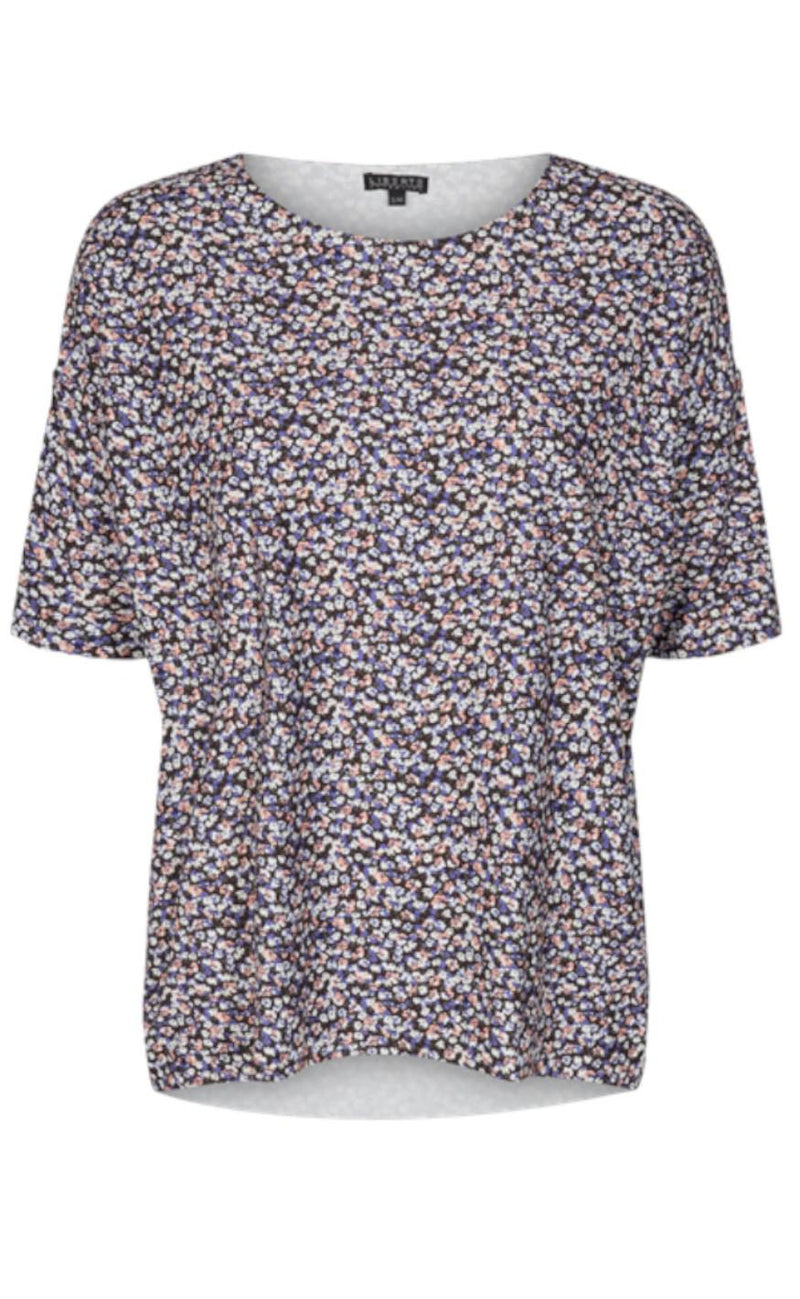 Liberte T-shirt - Alma - Purple Flower
