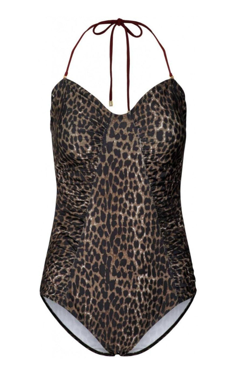 Lollys Laundry Badedragt - Brixie - Leopard Print