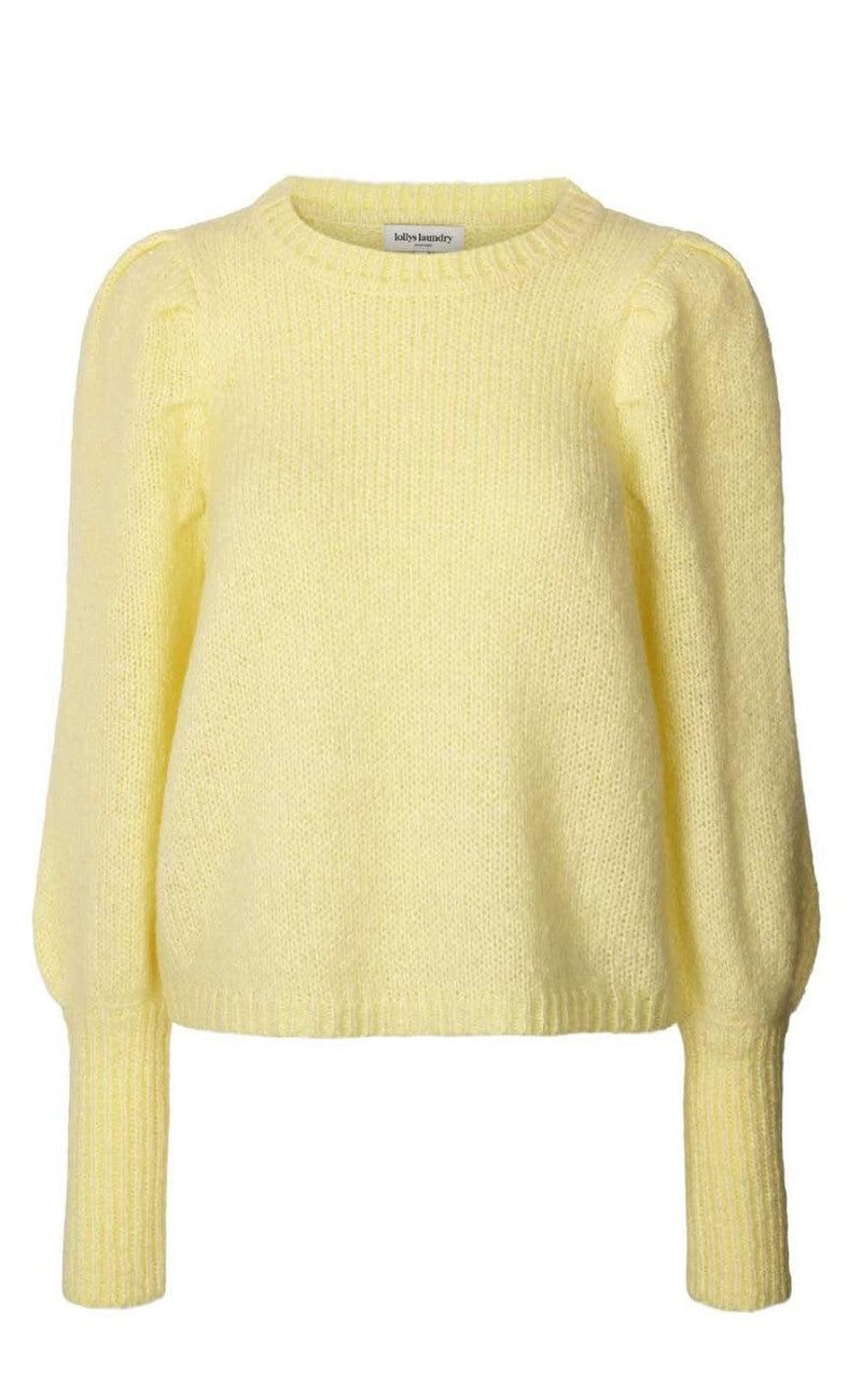 Lollys Laundry Bluse - Priscilla - Light Yellow