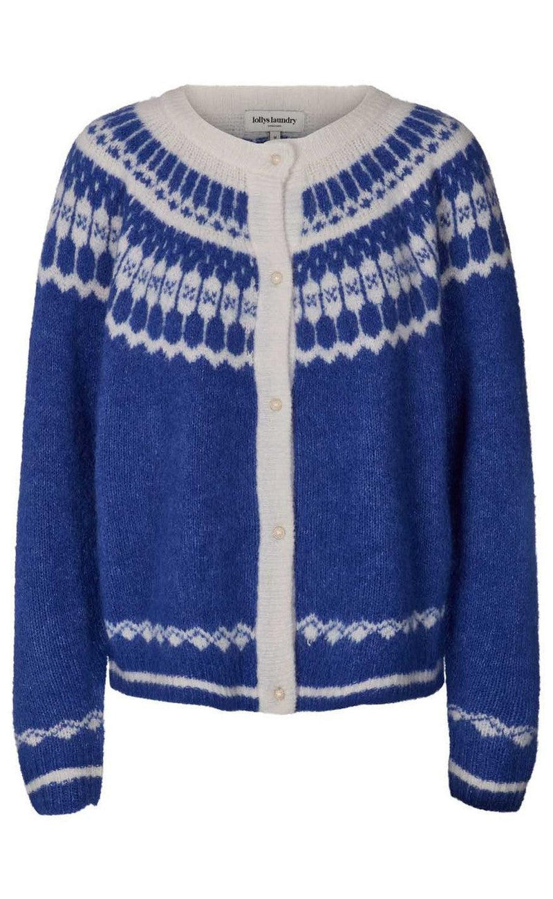 Lollys Laundry Cardigan - Nova - Neon Blue